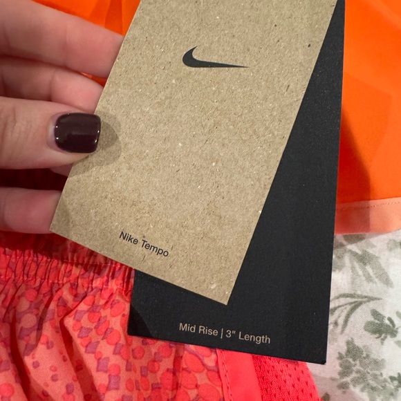 Nike Women's Athletic Short bundle - Bright Pink/ Orange/ Coral - Picture 4 of 5